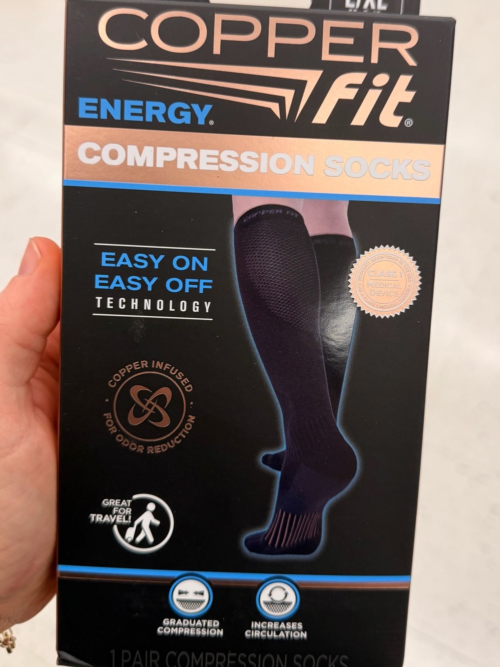 Energy Compression Socks - Black